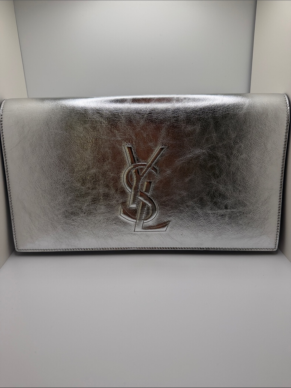 Saint Laurent silver Clutch
